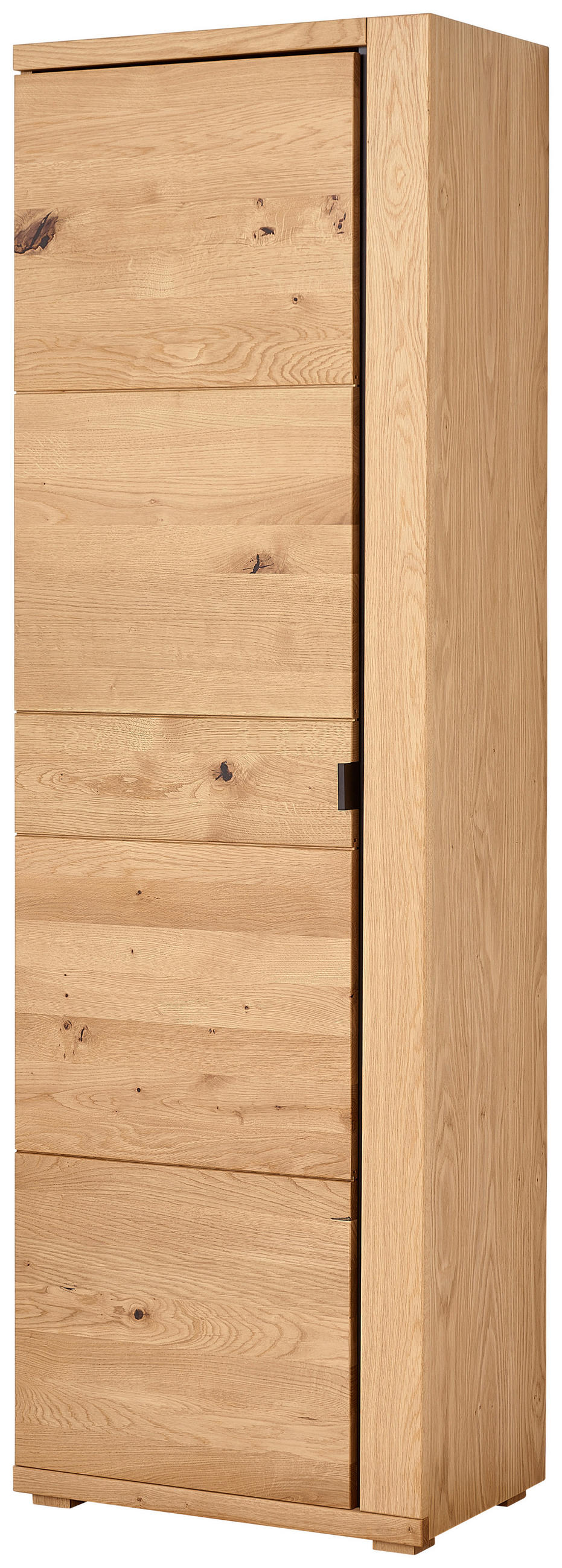 GARDEROBENSCHRANK  in 62/196/38 cm  - Wildeiche/Anthrazit, Natur, Holz/Holzwerkstoff (62/196/38cm) - Linea Natura