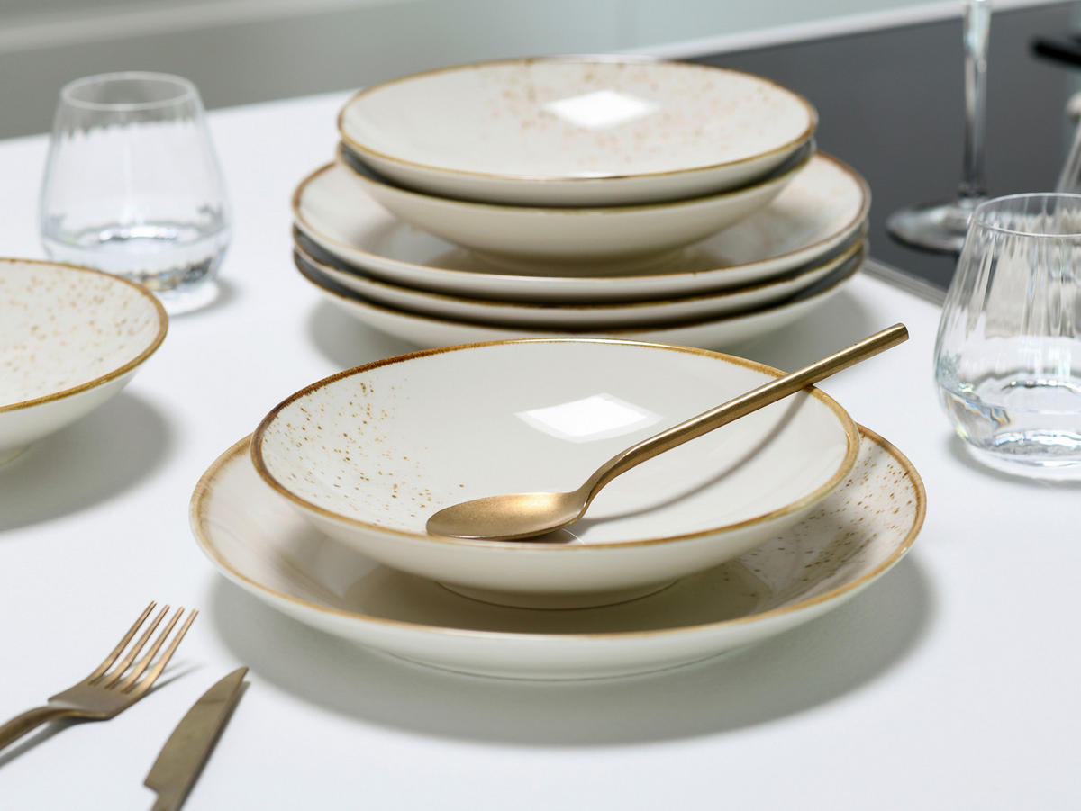 SERVIS Nature Collection 8 delar  - cremefärgad, Basics, keramik - Creatable