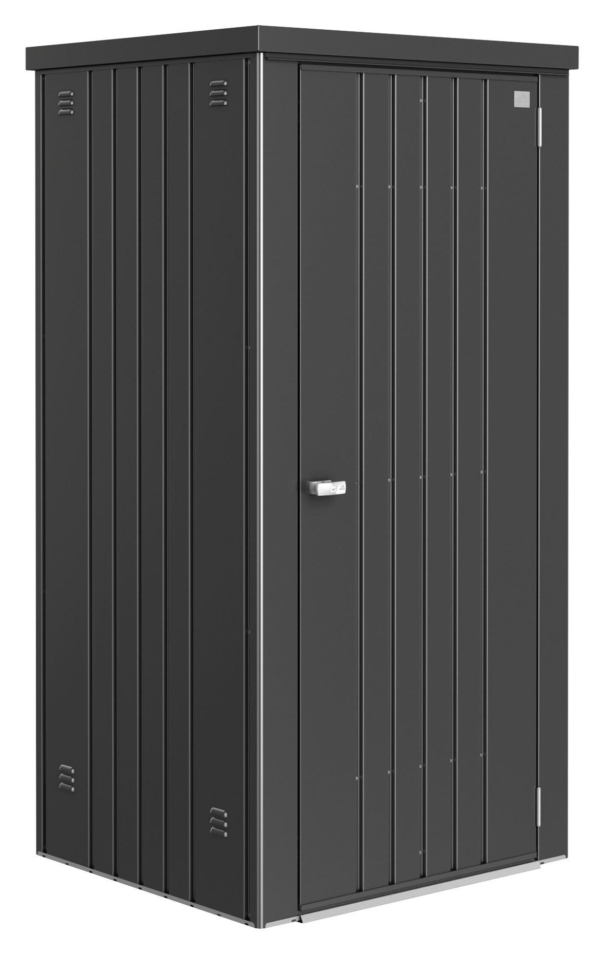 GERÄTESCHRANK - Dunkelgrau, Design, Metall (93/182,5/83cm) - Biohort