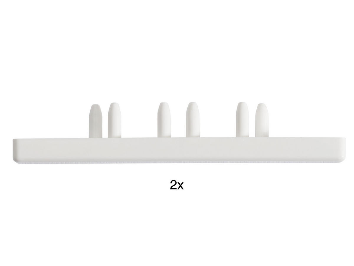 KONCOVKA - biela, Basics, kov (5,5/1/0,7cm) - Homeware