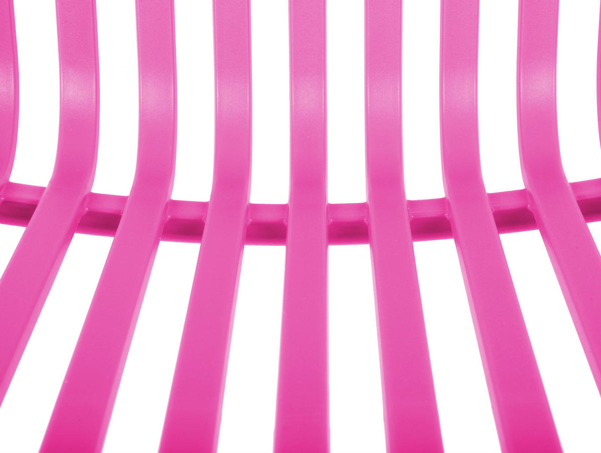 STUHL  in Kunststoff matt  - Pink, Basics, Kunststoff (42/58/79cm) - Leitmotiv