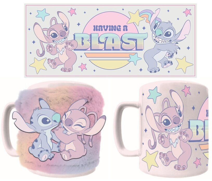 TASSE Stitch   450 ml  - Multicolor, Trend, Keramik/Papier (450ml) - Disney