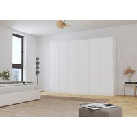 FALTTÜRENSCHRANK  in Weiß  - Weiß, Holzwerkstoff (271/210/54cm) - Boxxx
