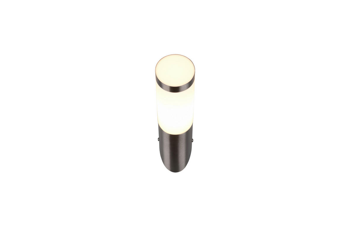 AUSSENWANDLEUCHTE Trioto 7,8/36,5 cm  - Weiß/Nickelfarben, KONVENTIONELL, Kunststoff/Metall (7,8/36,5cm) - Trio Leuchten