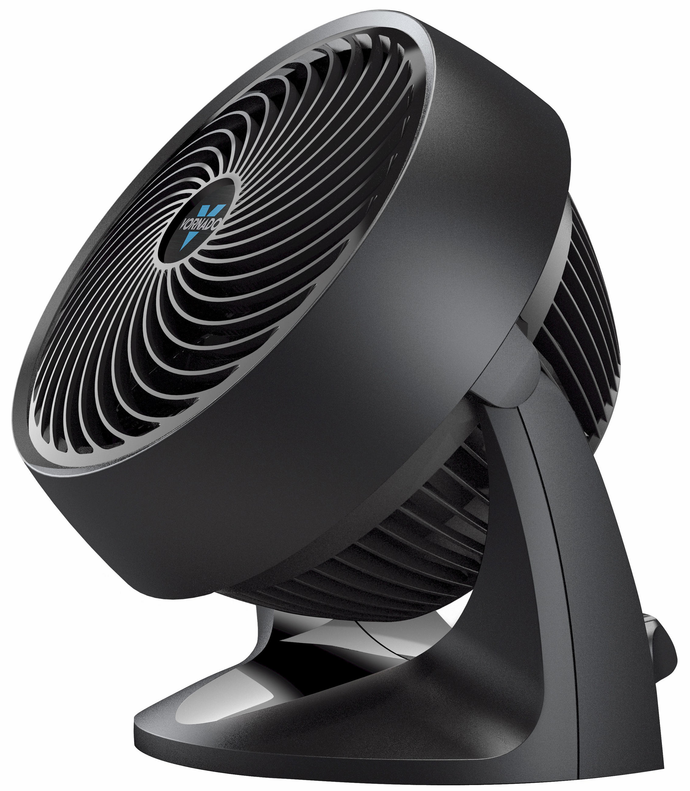 BODENVENTILATOR - Schwarz, Design, Kunststoff (22/30,5/35cm)