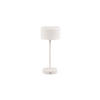 LED-TISCHLEUCHTE Jeff 12,6/30 cm   - Weiß, Basics, Metall (12,6/30cm)