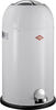 ABFALLSAMMLER KICKMASTER 33 L  - Hellgrau/Schwarz, Basics, Kunststoff/Metall (37,5/69cm) - Wesco