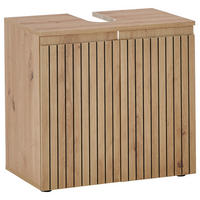 WASCHBECKENUNTERSCHRANK 60/57/36 cm  - Schwarz/Eiche Artisan, MODERN, Holzwerkstoff/Kunststoff (60/57/36cm) - MID.YOU