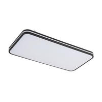 PLAFONIERĂ CU LED - alb/negru, Basics, plastic/metal (66/33/5,5cm) - Novel