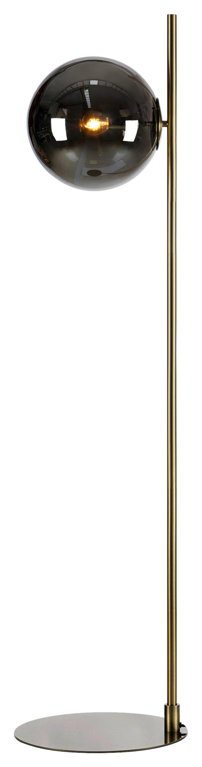 STEHLEUCHTE  33/134.5/33 cm   - Grau, Basics, Glas/Metall (33/134.5/33cm) - Markslöjd