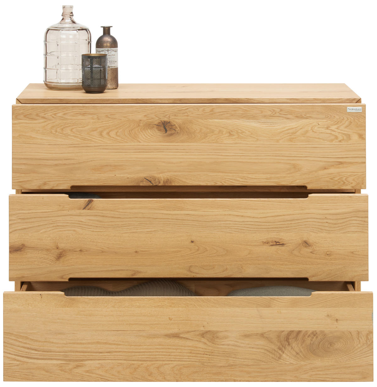 KOMMODE 100/81/42 cm  in Eichefarben  - Eichefarben, Natur, Holz (100/81/42cm) - Valnatura
