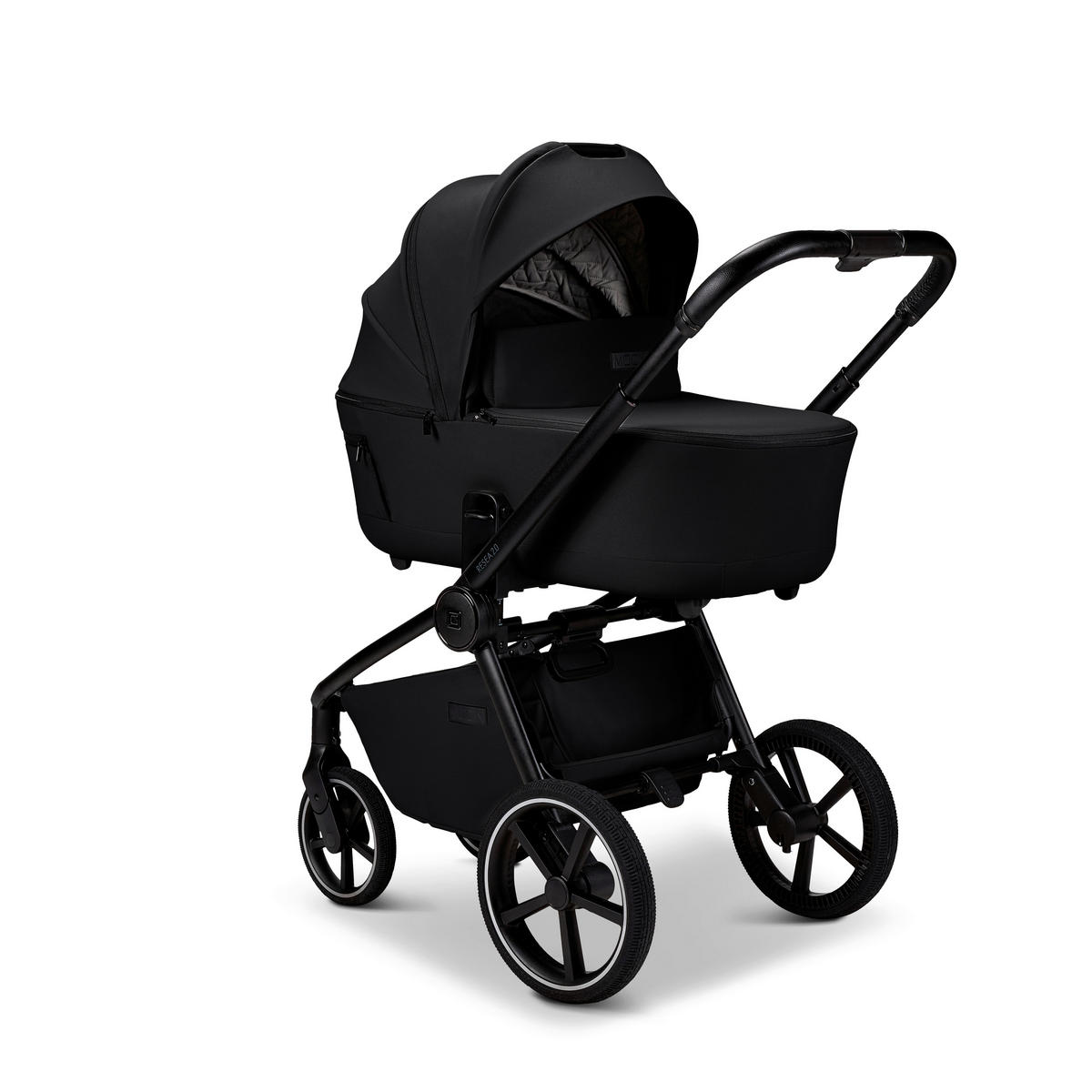 KOMBIKINDERWAGEN  Resea 2.0  Onyx  - Schwarz, Basics, Textil (96/57/114cm) - Moon