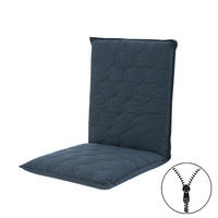 PODLOŽKA NA ŽIDLI, 48/110/7 cm - tmavě modrá, Basics, textil (48/110/7cm) - Ambia Garden