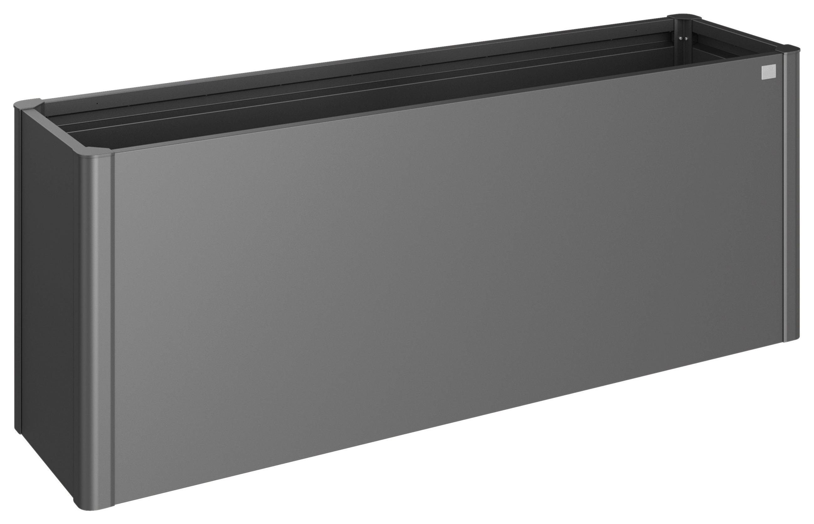 HOCHBEET 201/77/53 cm - Dunkelgrau, Basics, Metall (201/77/53cm) - Biohort
