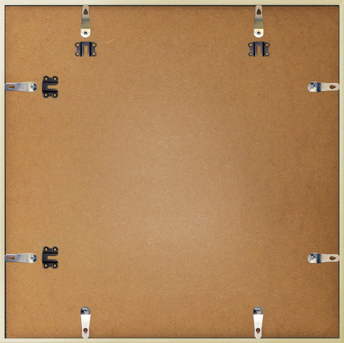 BILDERRAHMEN - Goldfarben, Basics, Papier/Holzwerkstoff (50/50/1,8cm)