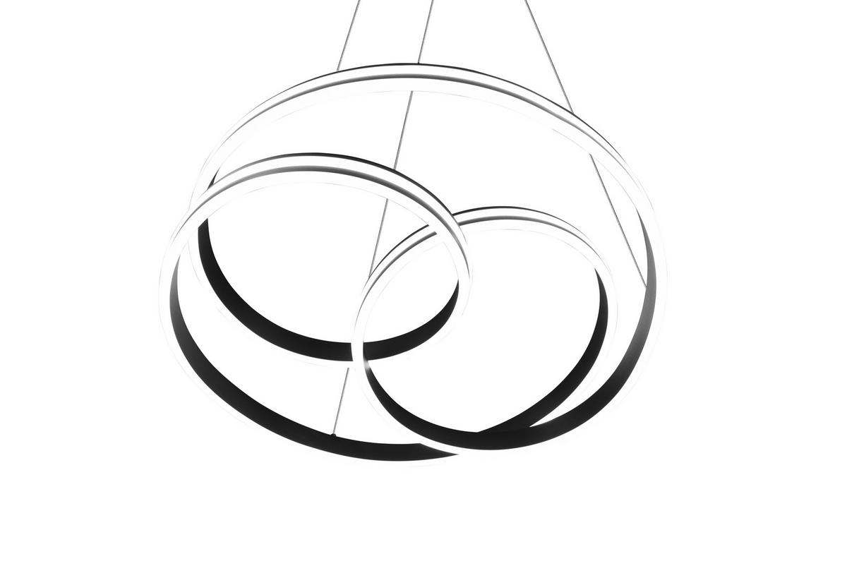 LED-HÄNGELEUCHTE 60/150 cm    - Schwarz, Basics, Metall (60/150cm) - Trio Leuchten