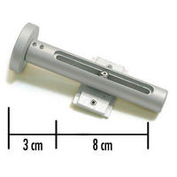 NOSAČ boje aluminija metal - boje aluminija, Basics, metal (3-8cm) - Gardinia