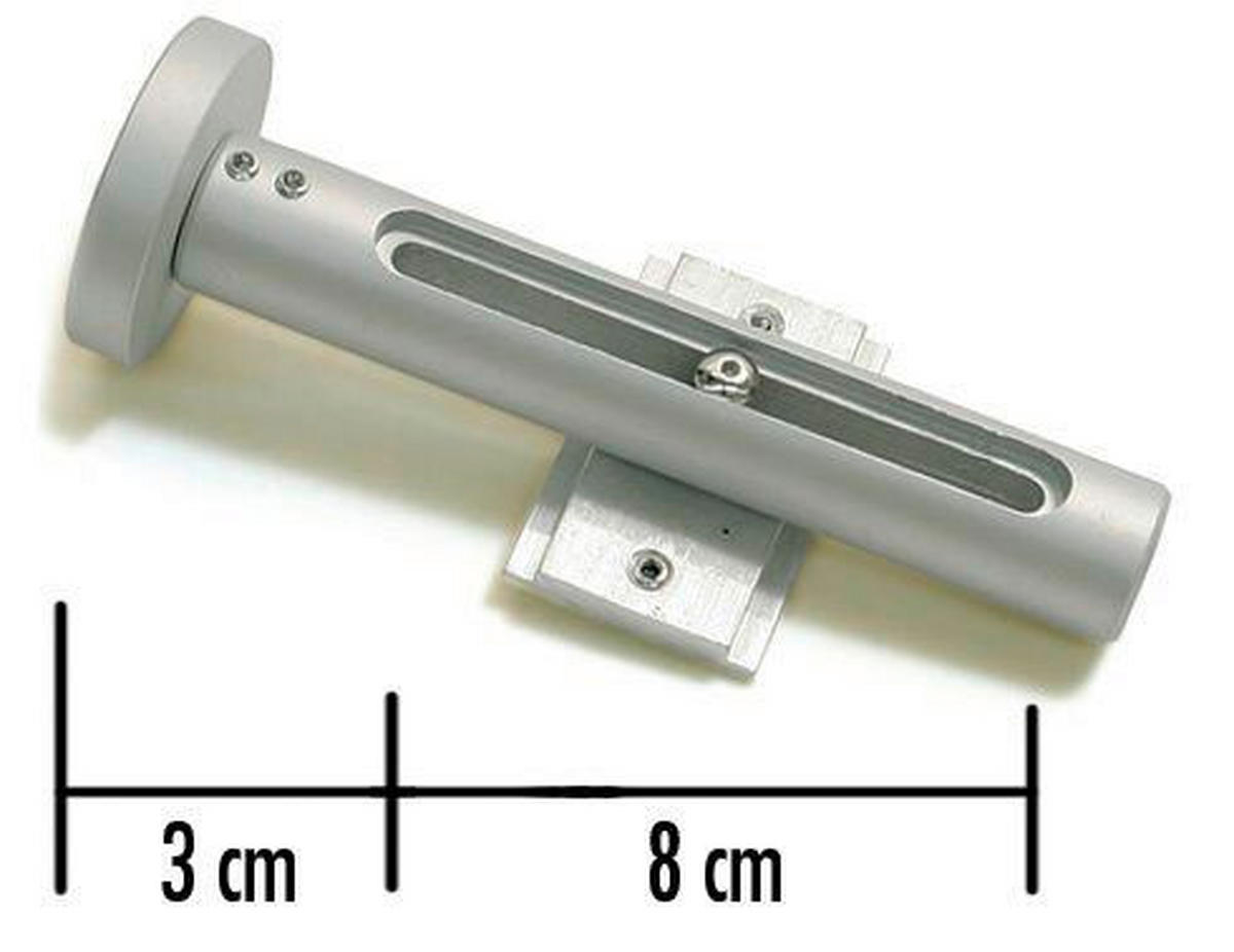 NOSAČ boje aluminija metal - boje aluminija, Basics, metal (3-8cm) - Gardinia