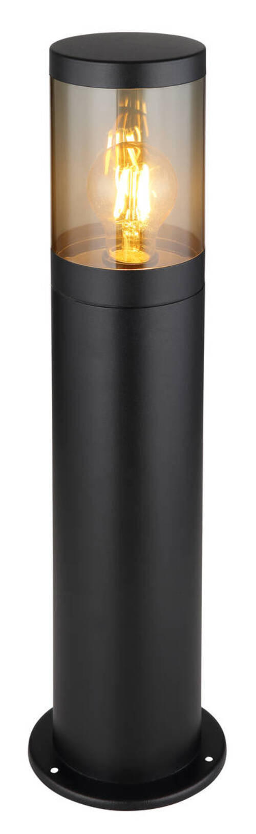 GOLVLAMPA UTOMHUS - svart, Basics, metall/plast (14/50cm) - Globo