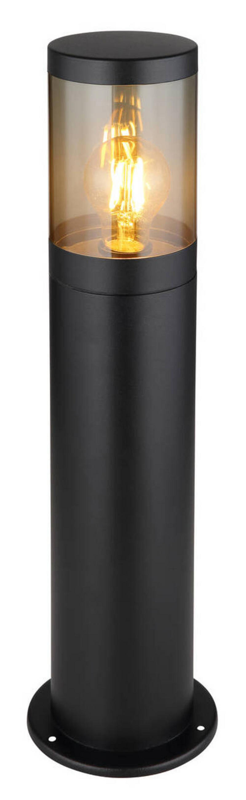 GOLVLAMPA UTOMHUS - svart, Basics, metall/plast (14/50cm) - Globo