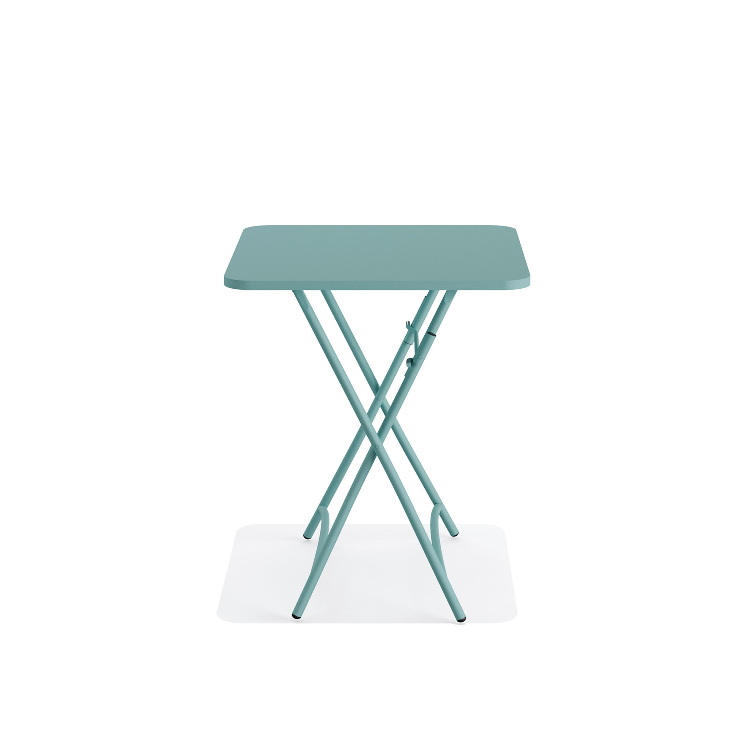 BISTROTISCH 60/74/60 cm  Metall quadratisch  - Blau, LIFESTYLE, Metall (60/74/60cm) - Gardenson