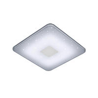 LED PLAFONJERA - bela, Osnovno, plastika (42,5/6/42,5cm)
