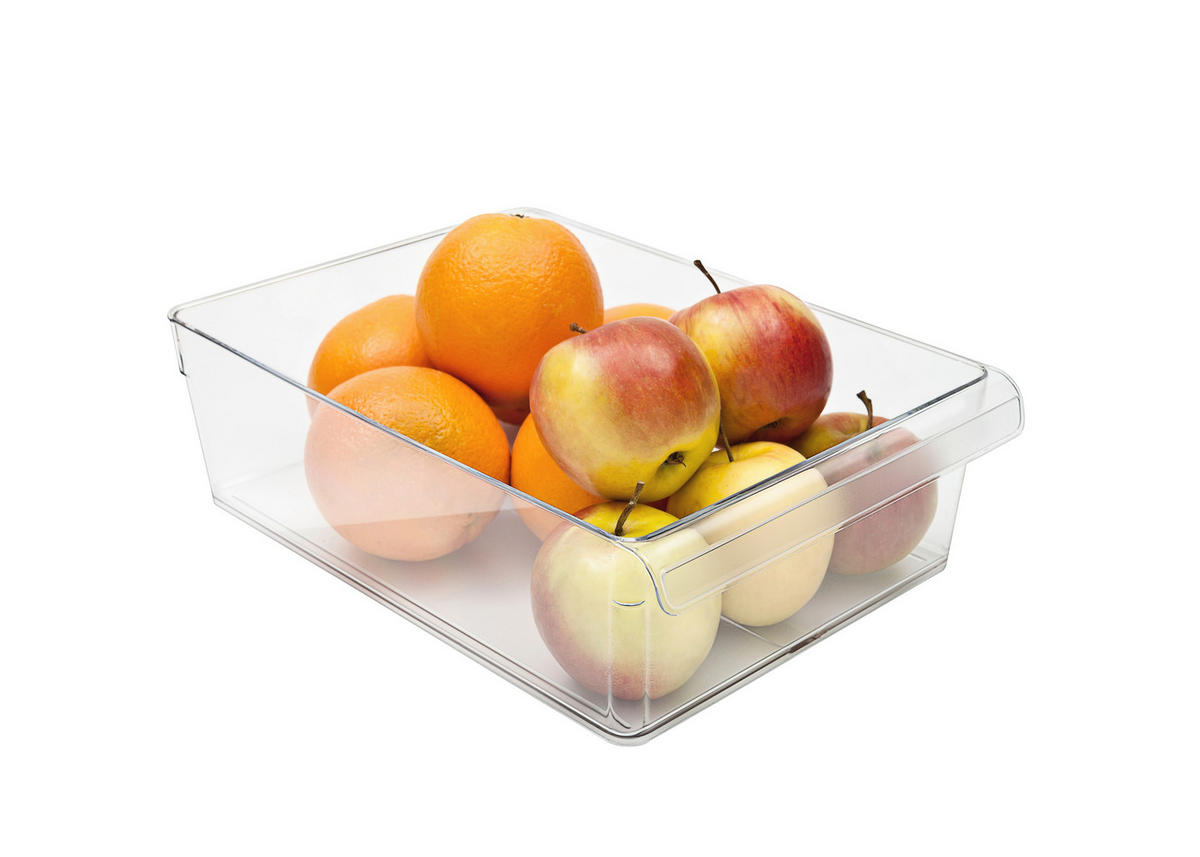 BOX DO LEDNICE   - průhledné, Basics, plast (31/22/9cm) - Rotho