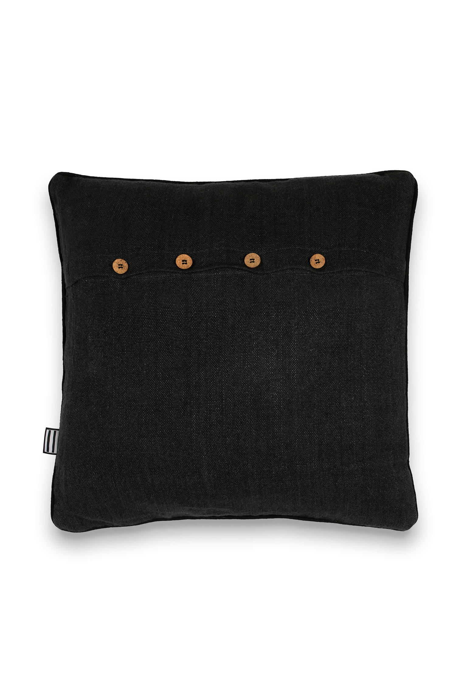 SOFFKUDDE  50/50 cm   - svart, Trend, textil (50/50cm) - Markslöjd