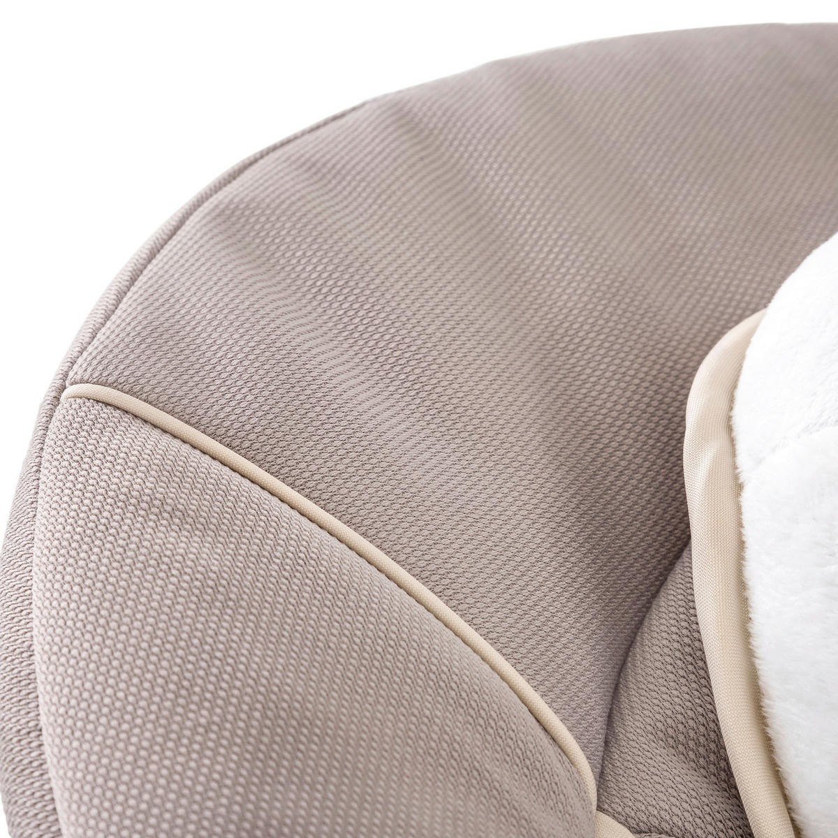 HOCHSTUHLLIEGE ALPHA BOUNCER  - Beige, Basics, Kunststoff (66/49/45cm) - Hauck