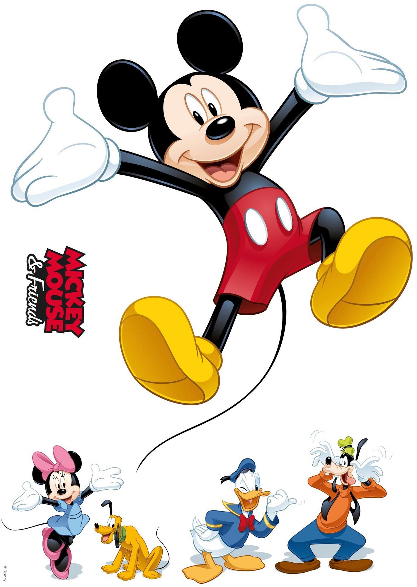 DEKORSTICKERS 50/70 cm     - klar/multicolor, Lifestyle, plast (50/70cm)