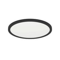 STROPNÉ SVIETIDLO DO KÚPEĽNE, 29,5/2,5 cm  - čierna/biela, Basics, plast (29,5/2,5cm) - Celina