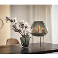 VASE 22 cm  - Braun, Basics, Glas (21/22cm) - Ambia Home