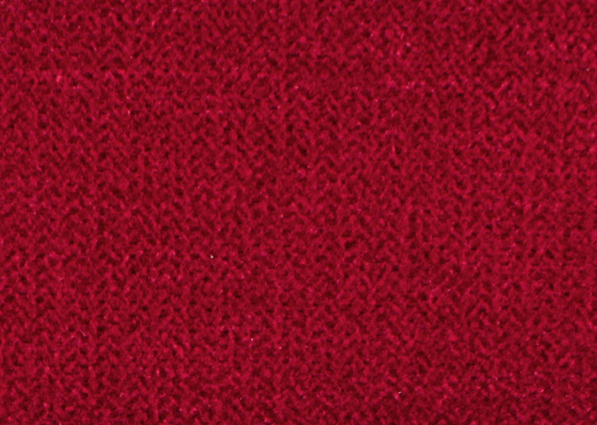 ECKSOFA in Flachgewebe Rot  - Rot/Schwarz, Design, Textil/Metall (310/250cm) - Moderano