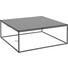 KONFERENČNÍ STOLEK, hnědá - hnědá, Design, kov/sklo (90/90/34cm) - Natuzzi KONFERENČNÍ STOLEK, hnědá - hnědá, Design, kov/sklo (90/90/34cm) - Natuzzi