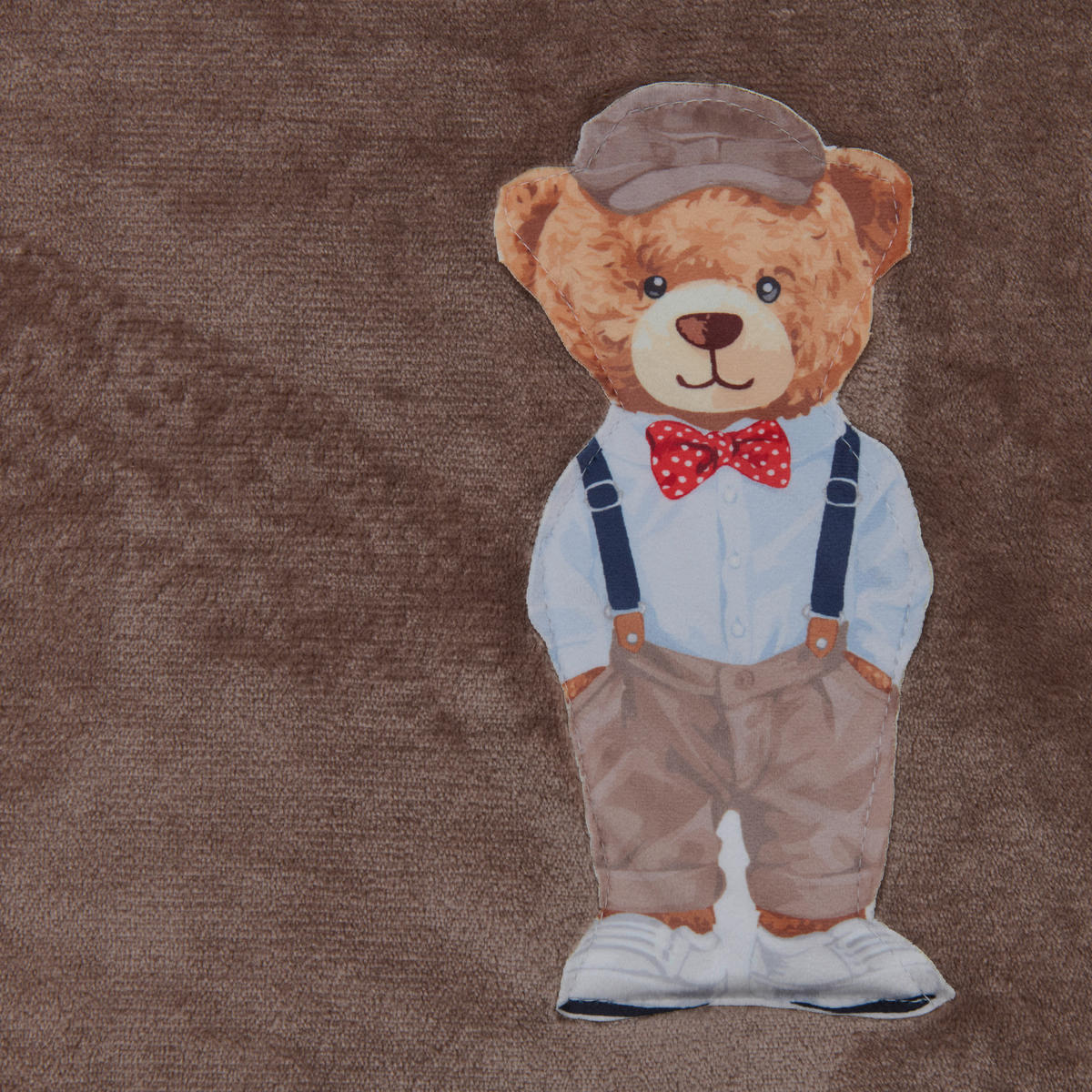 FLEECOVÁ DEKA, polyester, 150/200 cm - šedohnědá, textil (150/200cm) - Novel