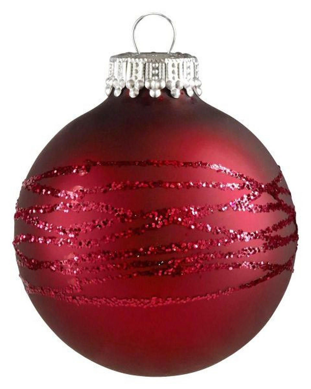 JULGRANSKULA 8 cm  - bordeaux, Lifestyle, metall/glas (8cm) - Best Price