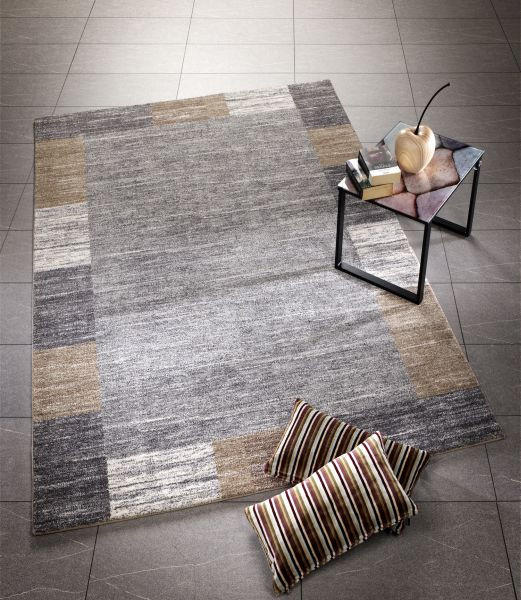 WEBTEPPICH 80/150 cm Sofi Star Grau  - Grau, Basics, Textil (80/150cm) - Novel