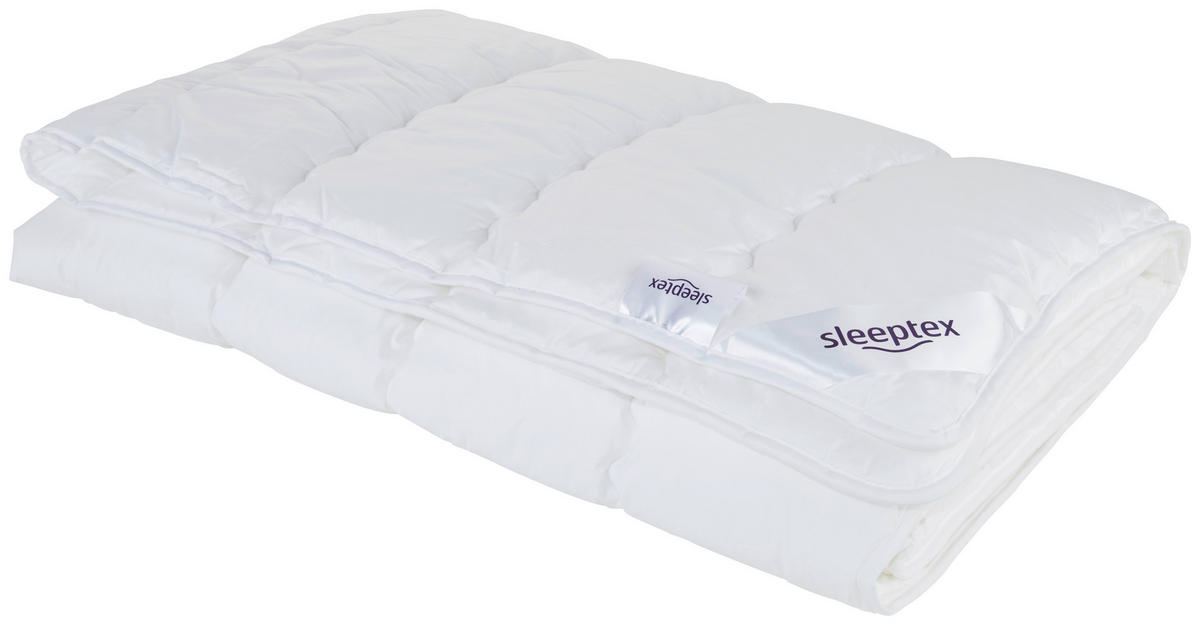 LETNÍ PŘIKRÝVKA, 200/200 cm, polyester, rouno, duté vlákno - bílá, Basics, textil (200/200cm) - Sleeptex