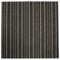 TEPPICHFLIESE 50/50 cm in Beige, Braun, Schwarz  - Beige/Schwarz, Basics, Textil (50/50cm)