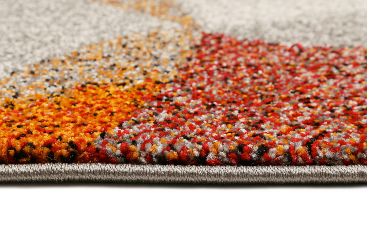 WEBTEPPICH 133/200 cm ESP-21627-112 Rot, Dunkelrot, Weinrot, Rotbraun  - Rotbraun/Rot, KONVENTIONELL, Textil (133/200cm) - Esprit