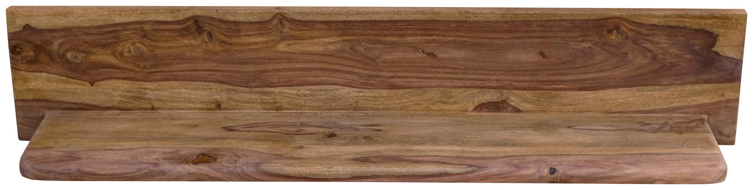 Wandboard in 115/22/25 cm Sheeshamfarben