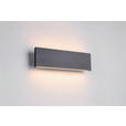 LED-WANDLEUCHTE 28/4,5/8 cm  - Schwarz, Design, Kunststoff/Metall (28/4,5/8cm) - Novel