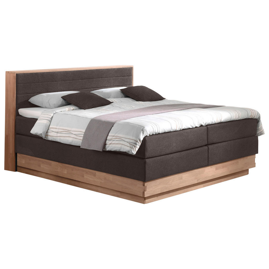 Boxspringbett H4xh4 Mit Topper Bettkasten 200x200 Cm Moneta