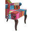OHRENSESSEL Multicolor - Multicolor/Braun, Design, Holz/Textil (69/134/86cm) - KARE-Design