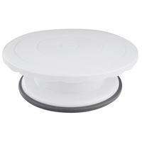 TORTENPLATTE 27,5 cm  - Weiß, Basics, Kunststoff (27,5cm) - Dr.Oetker