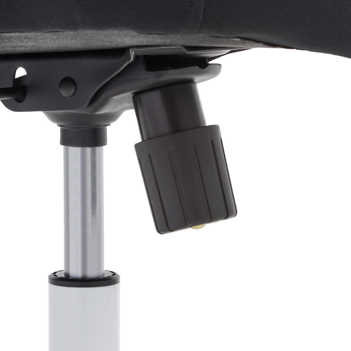 DREHSTUHL Flachgewebe, Netz Grau, Schwarz, Weiß  - Schwarz/Weiß, MODERN, Kunststoff/Textil (61,5/99-109/64cm) - home24