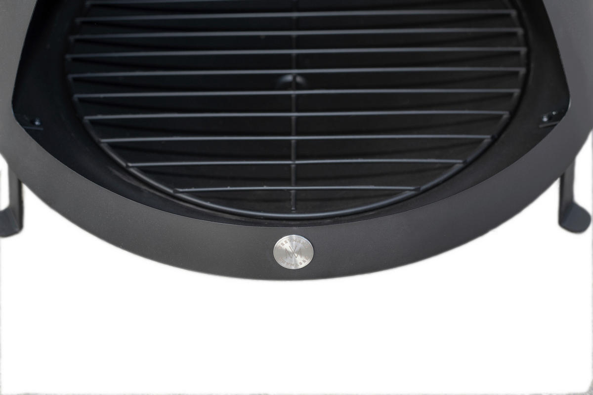 GRILLSCHALE - Schwarz, KONVENTIONELL, Metall (70/70/160cm)