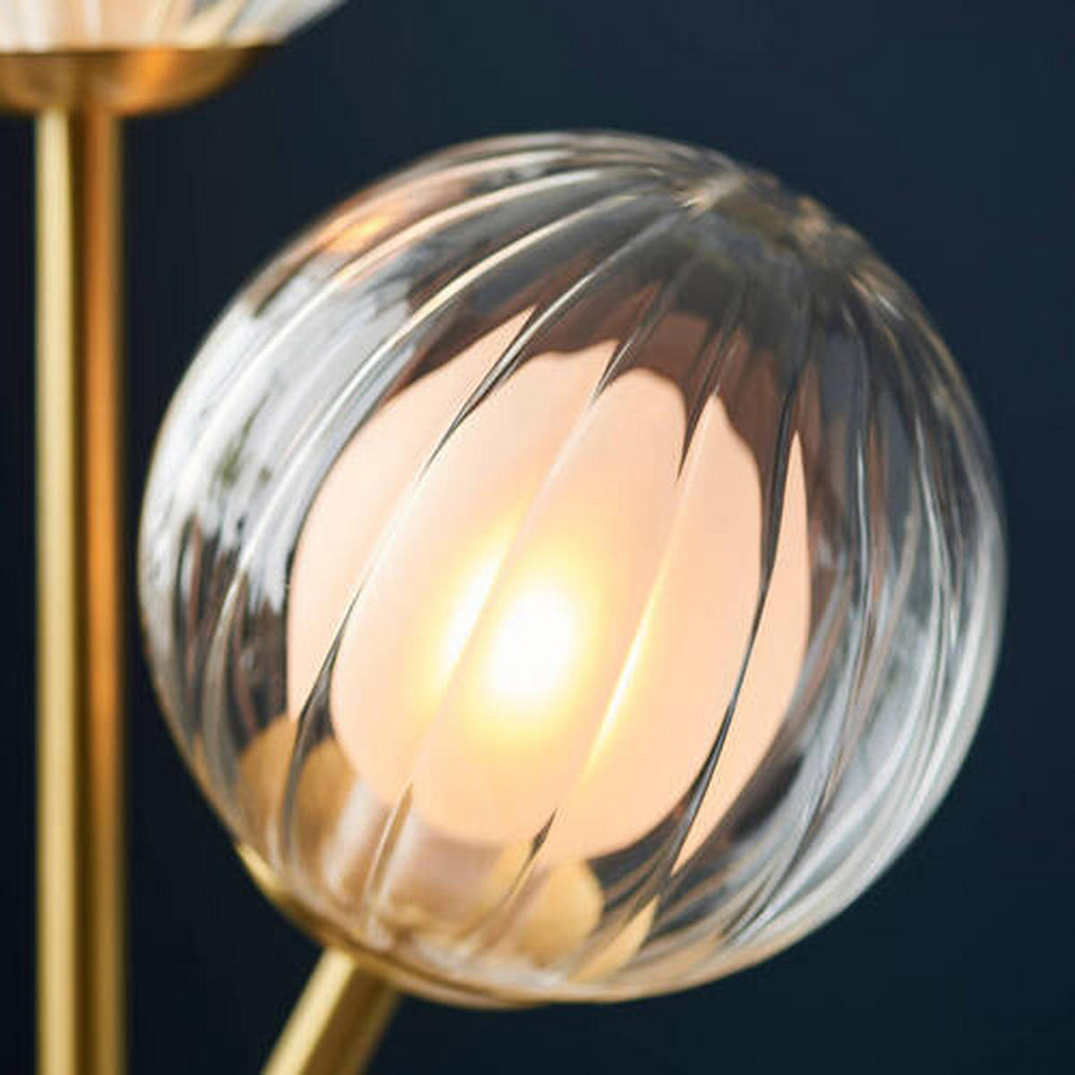 TISCHLEUCHTE Northwest 19/12/51 cm   - Klar/Chromfarben, Design, Glas/Metall (19/12/51cm) - ENDON
