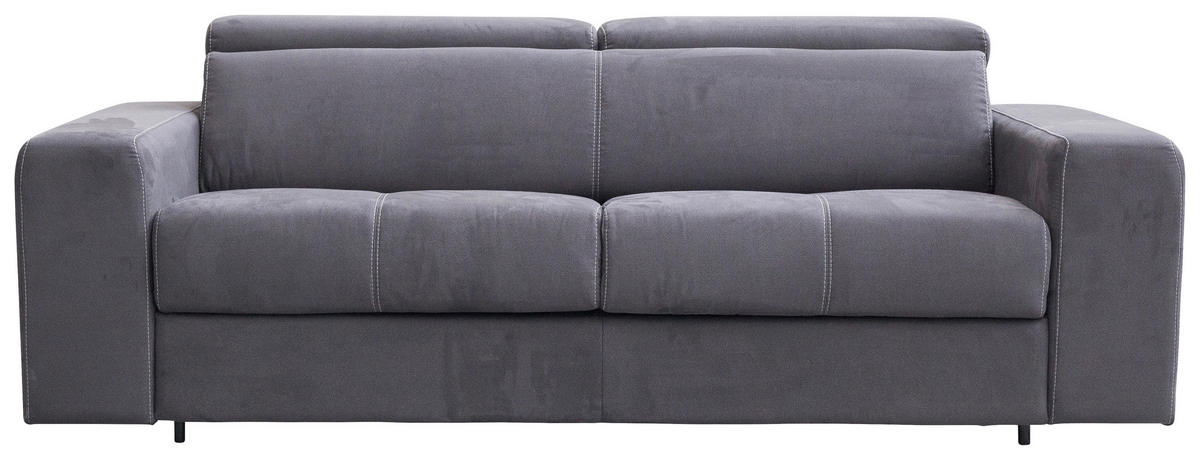 TROSJED tekstil  antracit    - crna/antracit, Moderno, tekstil/plastika (218/79-97/100cm) - Hom`in