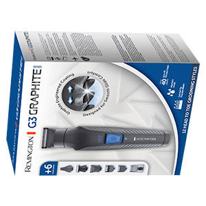 OHR- UND NASENHAARSCHNEIDER Personal Groomer  - Blau/Schwarz, Basics, Kunststoff (4/3/17cm) - Russell Hobbs